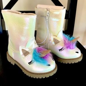 Cat and Jack toddler unicorn boots